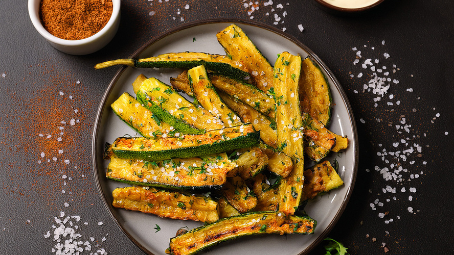 Rezeptbild für Zucchini-Pommes