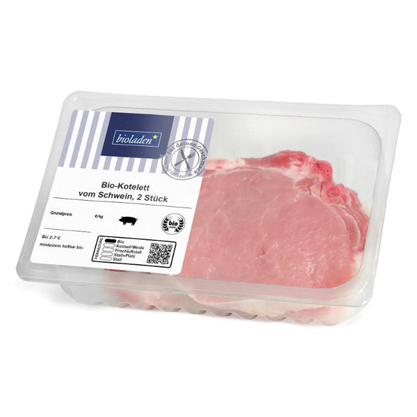 Produktfoto zu Bioladen* Kotelett 2Stück ca 450g