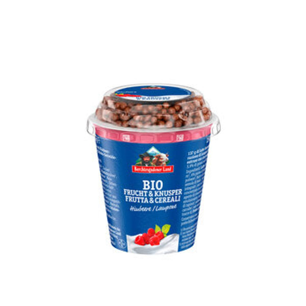 Produktfoto zu Berchtesgadener Land Frucht & Knusper Himbeere 150g
