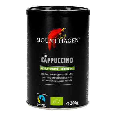 Produktfoto zu Mount Hagen Cappuccino in der Dose 200g