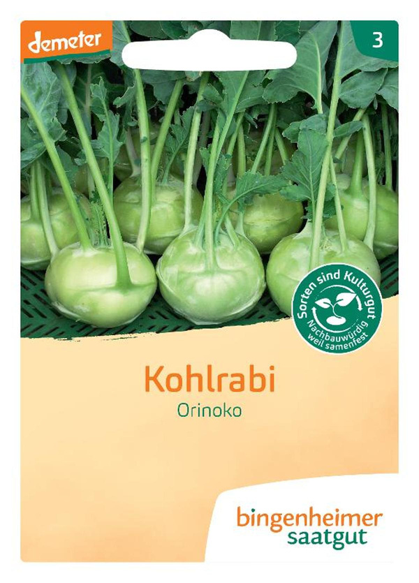 Produktfoto zu Bingenheimer Saatgut Kohlrabi Samen