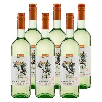 Produktfoto zu Kiste Stefan Schmitzer Weißburgunder Spargelwein 6x0,75L