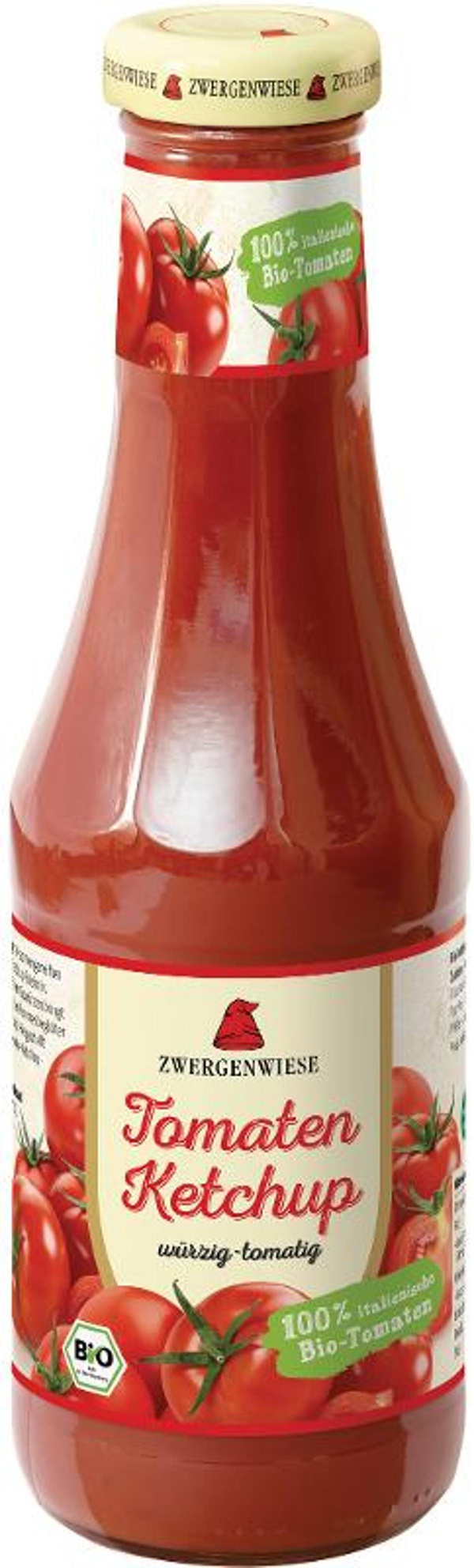 Produktfoto zu Zwergenwiese Tomatenketchup 500ml
