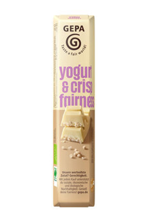 Produktfoto zu Gepa Yogurt & crisp fairness 45g
