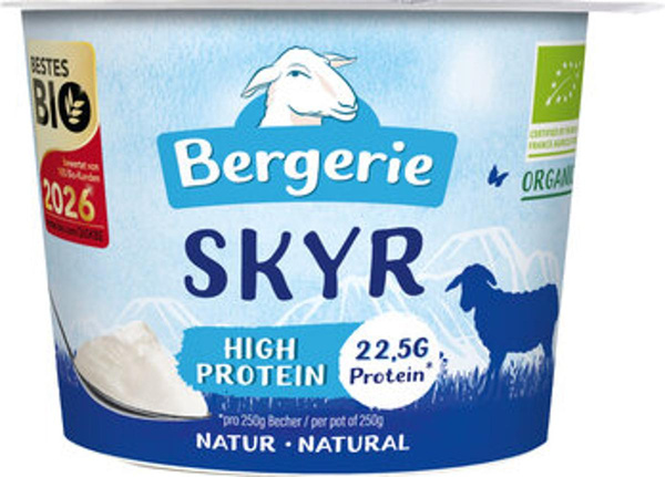 Produktfoto zu Bergerie Skyr Natur aus Schafmilch 250g