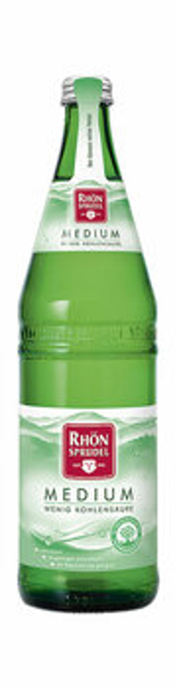 Produktfoto zu Rhön Sprudel medium 0,75L