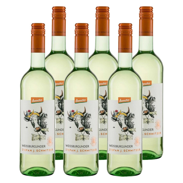 Produktfoto zu Kiste Stefan Schmitzer Weißburgunder Spargelwein 6x0,75L