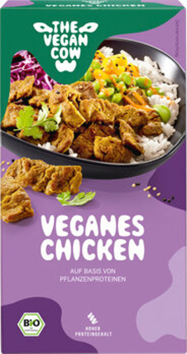 Produktfoto zu The Vegan Cow Veganes Chicken 180g