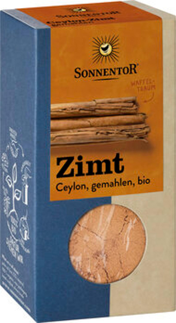 Produktfoto zu Sonnentor Zimt, Ceylon, gemahlen 40g