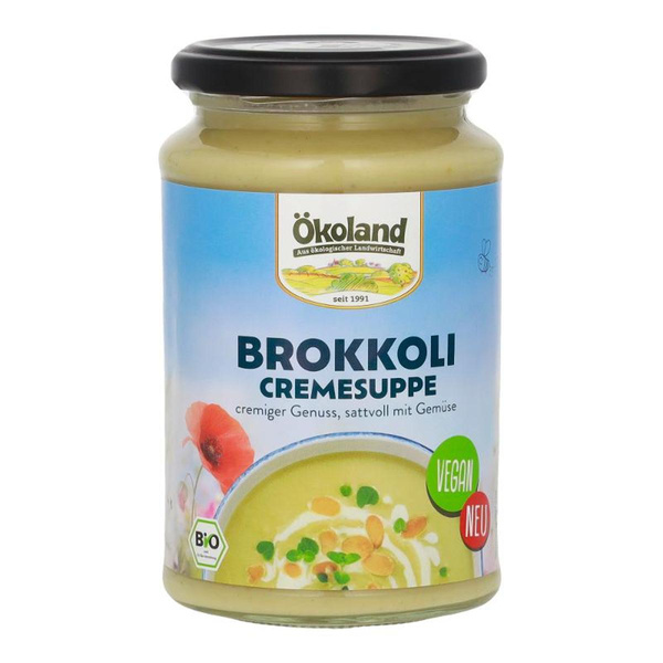 Produktfoto zu Ökoland Brokkoli Cremesuppe 380ml