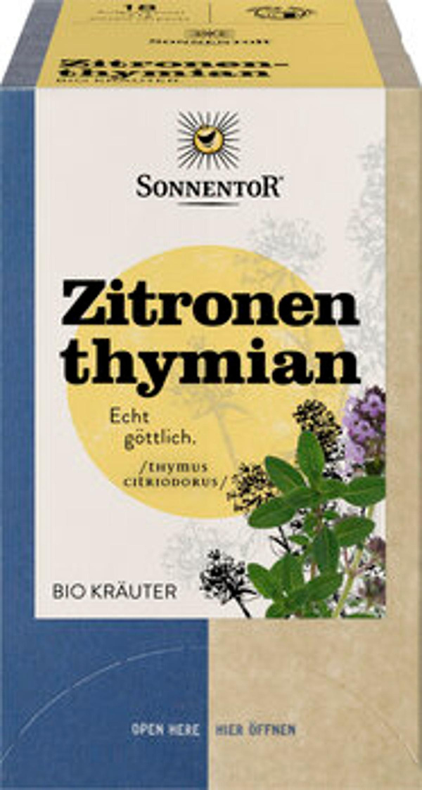 Produktfoto zu SONNENTOR Zitronenthymian 18TB