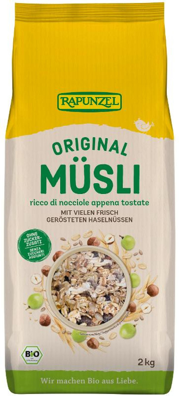 Produktfoto zu Rapunzel Müsli Original 2kg
