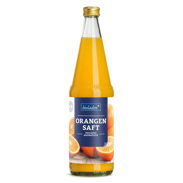 Produktfoto zu Orangensaft Bioladen 0,7l