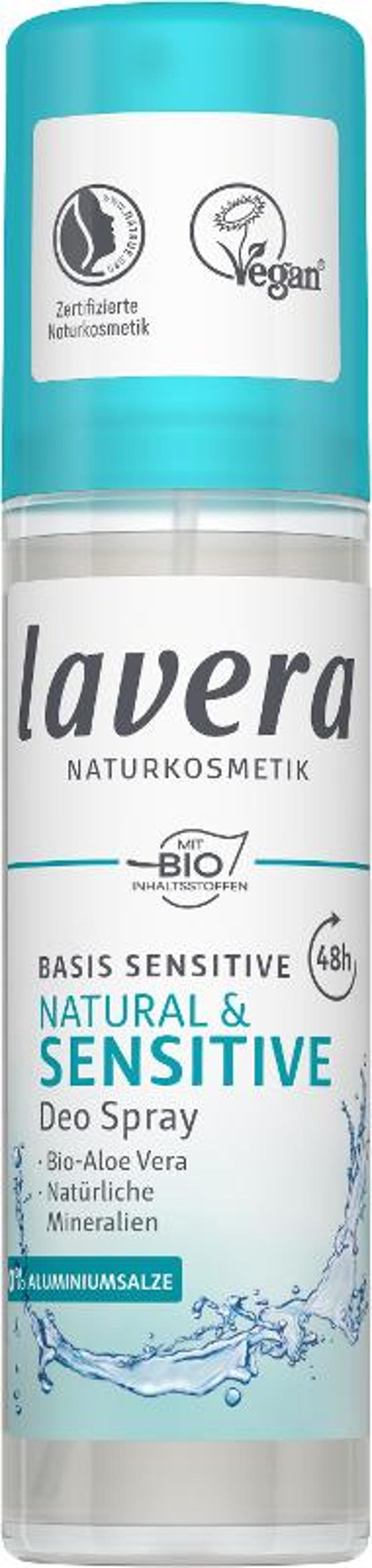 Produktfoto zu Lavera basis sensitiv Deodorant 75ml