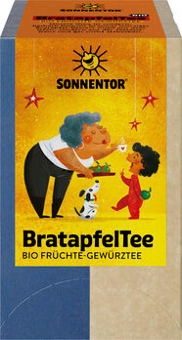 Produktfoto zu Sonnentor Bratapfel Tee 18*2,5g