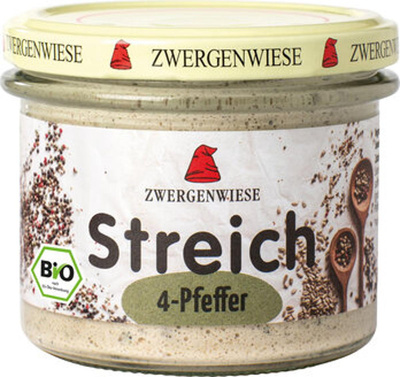 Produktfoto zu Zwergenwiese Streich 4 Pfeffer 180g