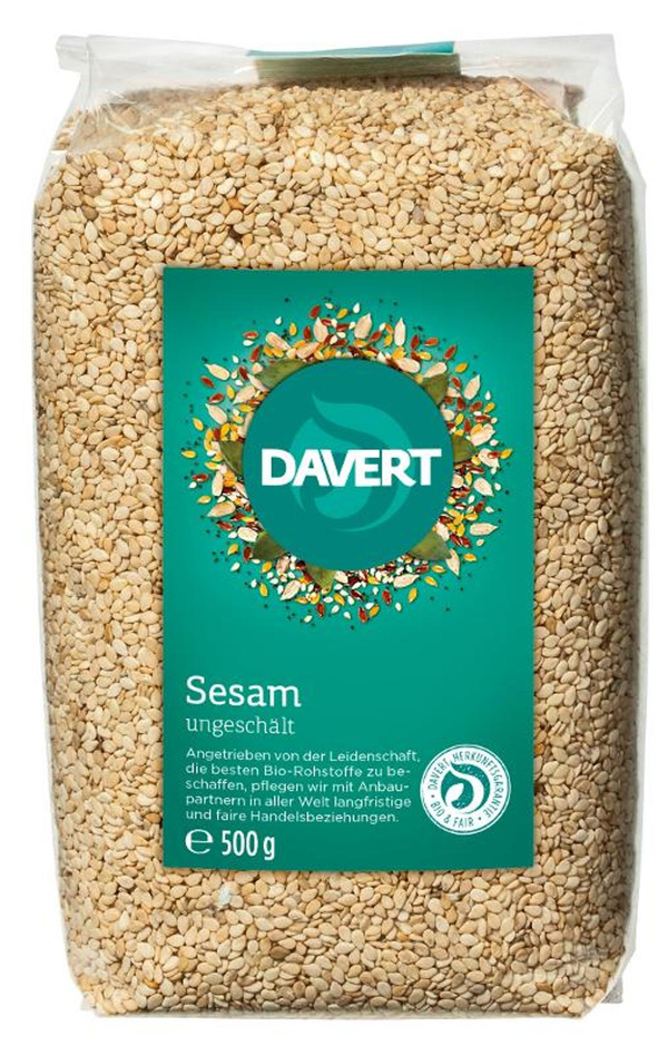 Produktfoto zu Davert Sesam 500g