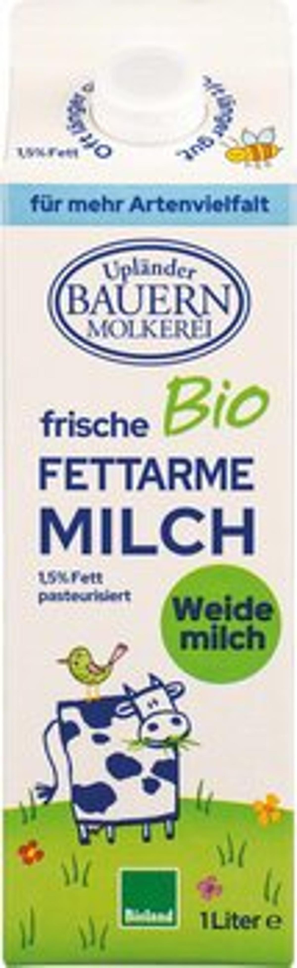 Produktfoto zu Upländer Milch Tüte 1,5% 1L
