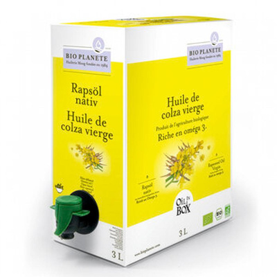 Produktfoto zu Bio Planète Rapsöl nativ Box 3 l