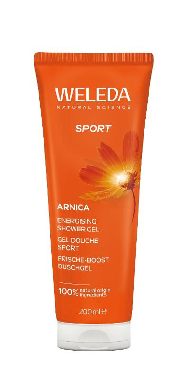 Produktfoto zu Weleda Sport Frische-Kick-Duschgel Arnika 200ml