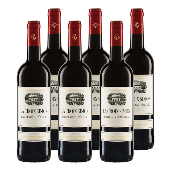 Produktfoto zu Kiste La Croix Simon Bordeaux 6x0,75L