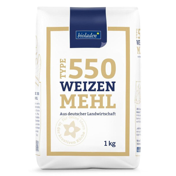 Produktfoto zu Bioladen* Weizenmehl Type 550 1kg
