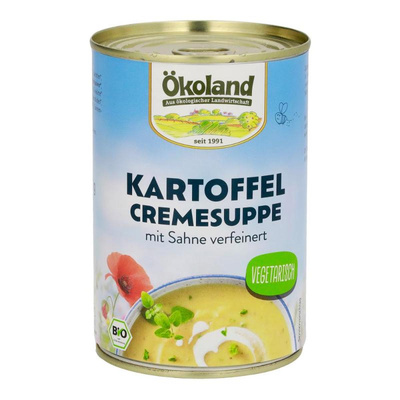 Produktfoto zu Ökoland Kartoffel-Creme-Suppe 400g