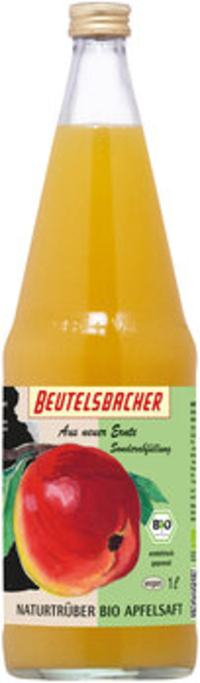 Produktfoto zu Beutelsbacher Apfelsaft naturtrüb 1L