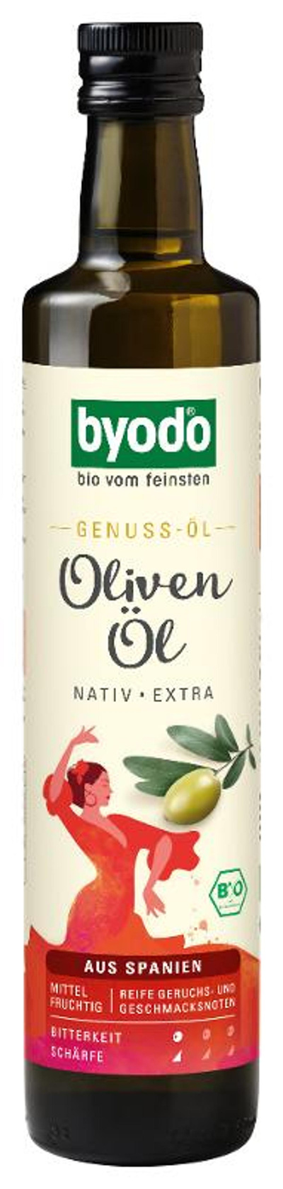 Produktfoto zu byodo Olivenöl Spanien nativ extra 500ml