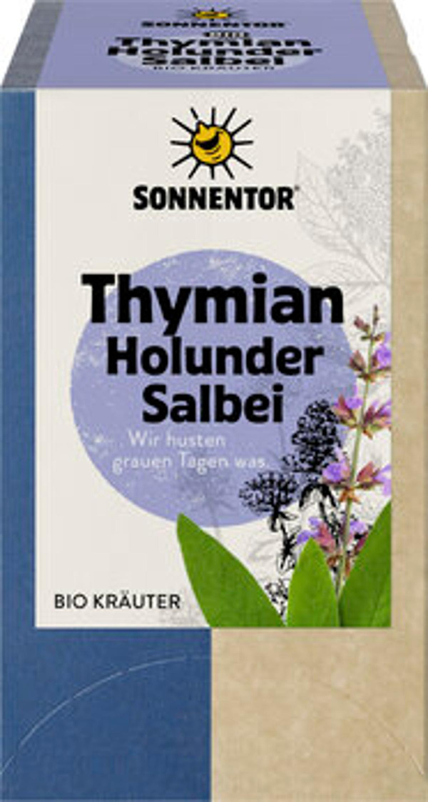 Produktfoto zu SONNENTOR Thymian Holunder Salbei 18 TB