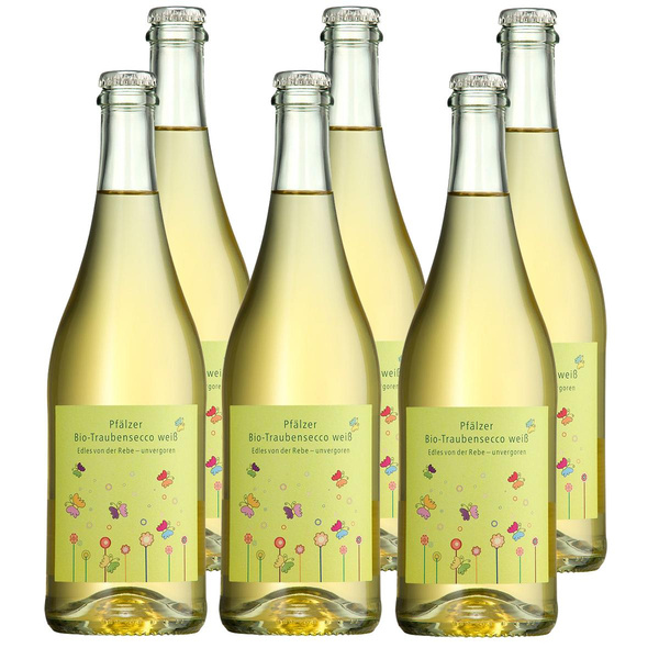 Produktfoto zu Kiste Weingut Schwarztrauber Traubensecco alkoholfrei 6x0,75L