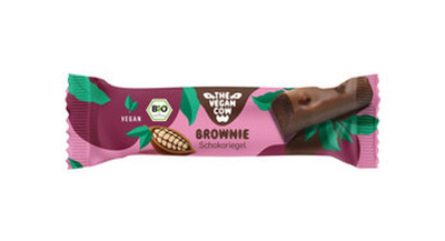 Produktfoto zu The vegan cow Schokoriegel Brownie 40g