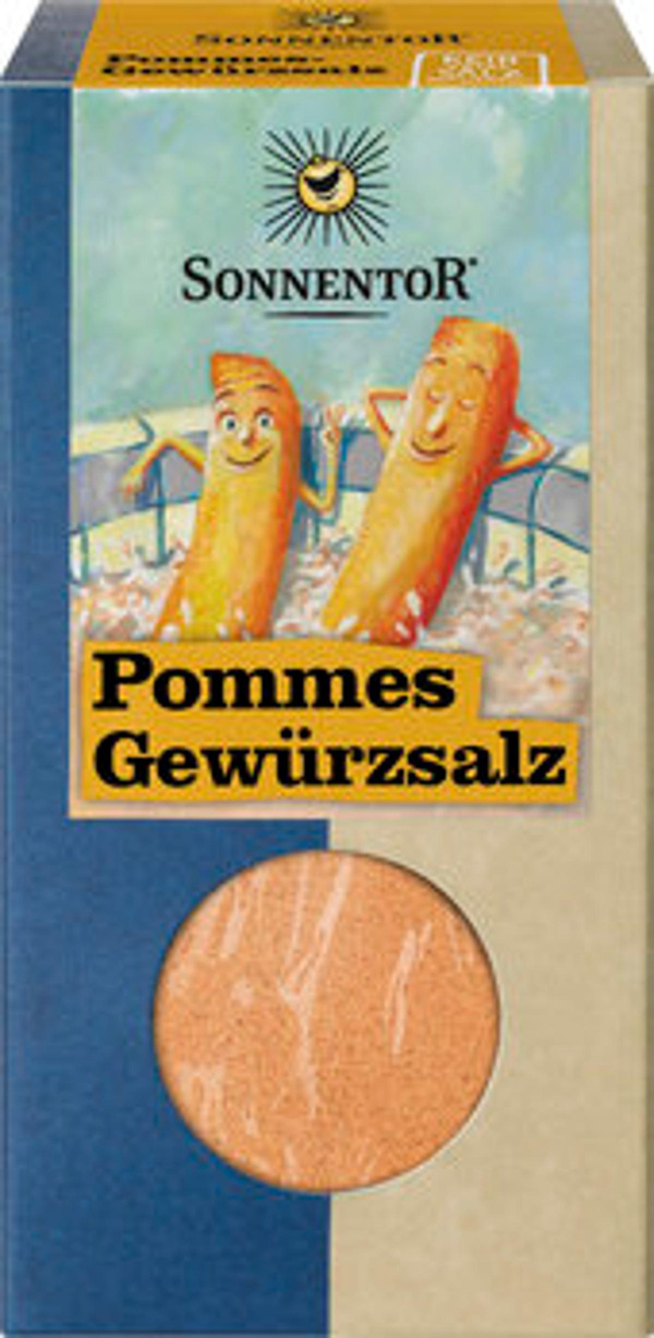 Produktfoto zu Sonnentor Pommes Gewürzsalz 130g