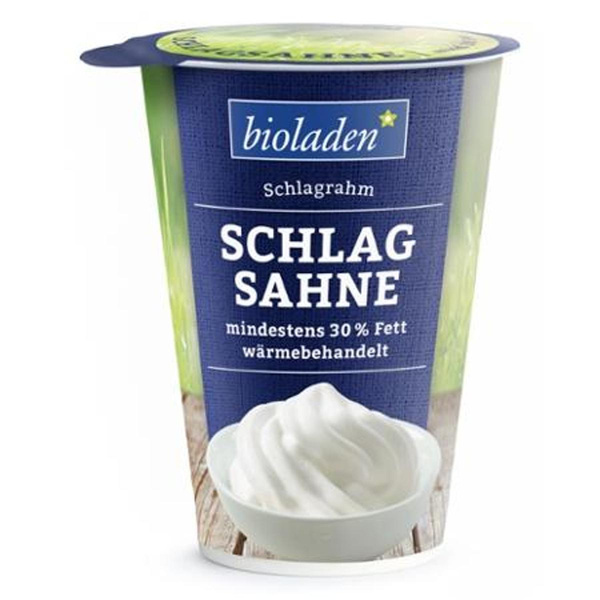Produktfoto zu Bioladen Schlagsahne 200g