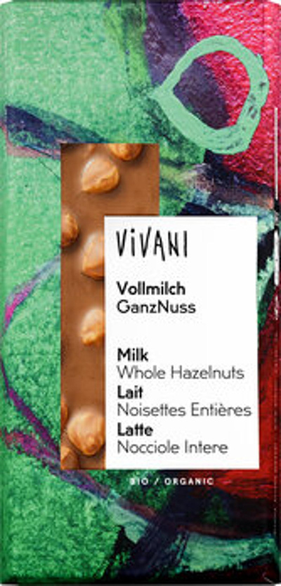 Produktfoto zu Vivani  Nuss-Vollmilch-Schokolade 100g