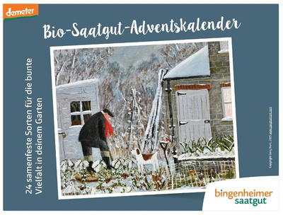 Produktfoto zu Bingenheimer Saatgut Adventskalender