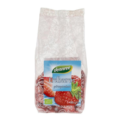 Produktfoto zu dennree Erdbeeren, gefriergetrocknet 35g