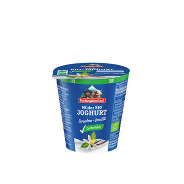 Produktfoto zu Berchtesgardener Joghurt Vanille laktosefrei 150g