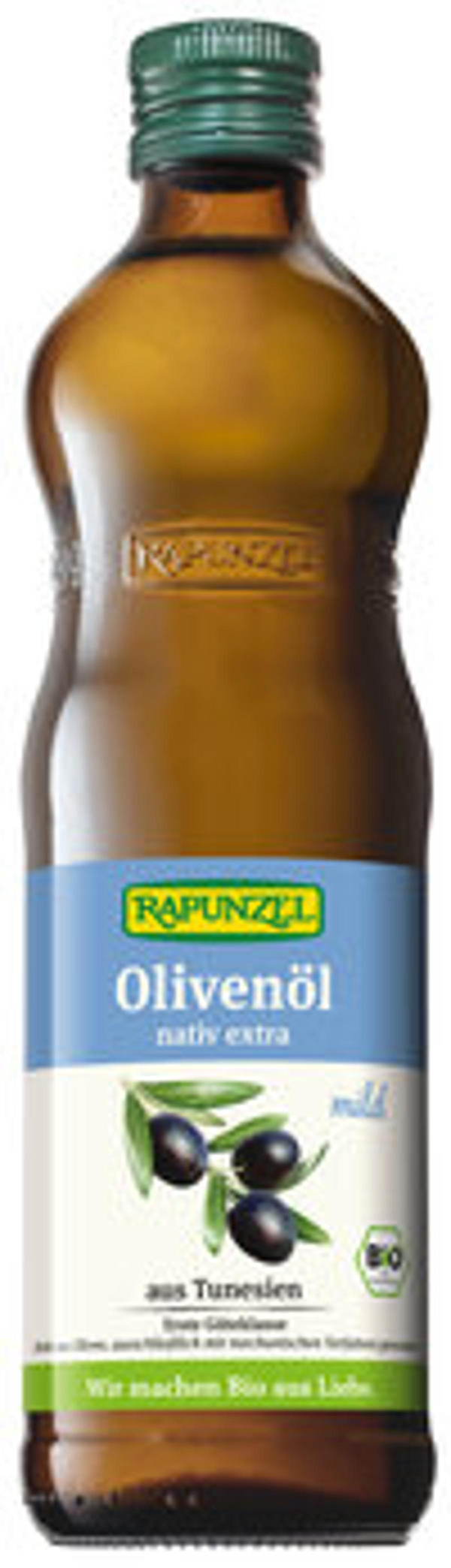 Produktfoto zu Rapunzel Olivenöl mild, nativ extra 0,5l