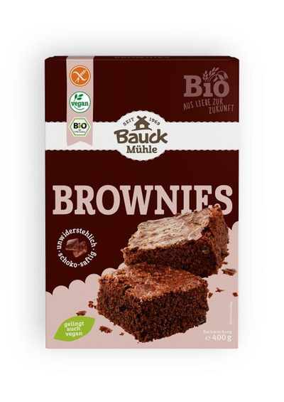 Produktfoto zu Bauckhof Backmischung Brownies 400g
