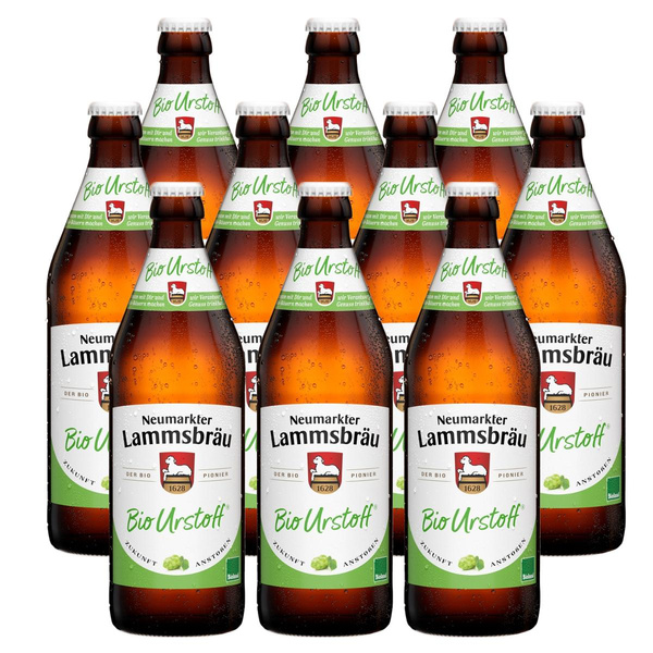 Produktfoto zu Kiste Lammsbräu Urstoff Hell 10x0,5L