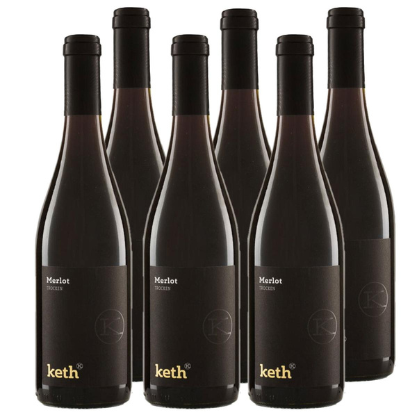 Produktfoto zu Kiste Keth Merlot 6x0,75L