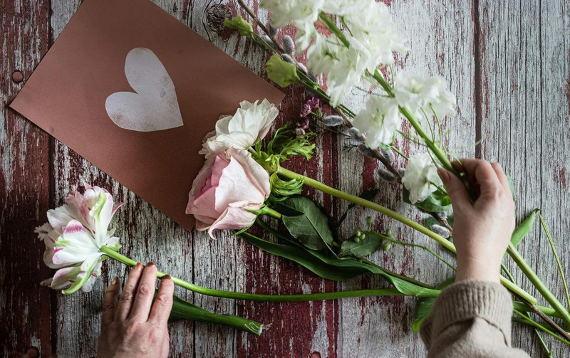 Frische Schnittblumen