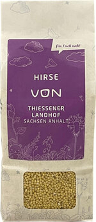 Produktfoto zu Thießener Landhof Hirse 500g