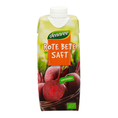 Produktfoto zu dennree Rote-Bete-Saft 0,5L