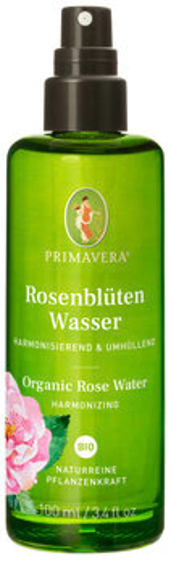 Produktfoto zu Primavera Rosenblütenwasser 100ml