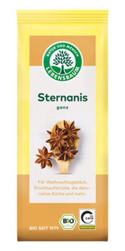 Produktfoto zu Lebensbaum Sternanis, ganz, 10 Stück