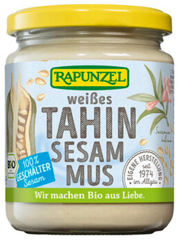 Produktfoto zu Rapunzel Tahin weiß (Sesammus) 250g
