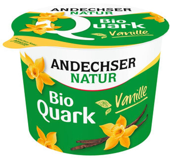 Produktfoto zu Andechser Fruchtquark Vanille 20% 450g