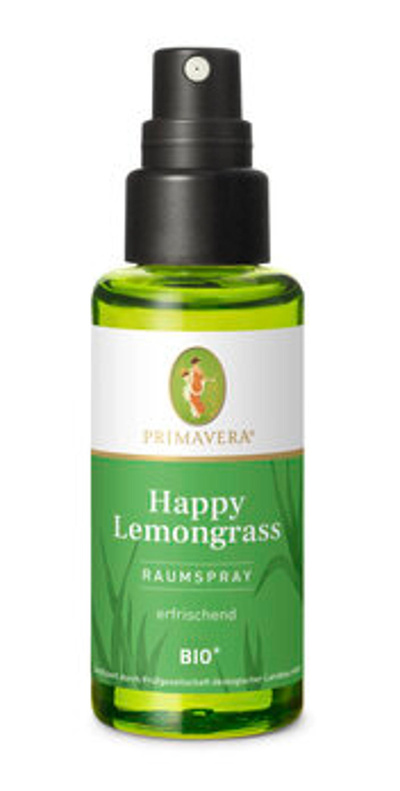 Produktfoto zu Primavera Happy Lemongrass Raumspray 50ml
